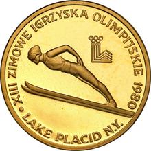 2000 złotych 1980 MW   "XIII zimowe igrzyska olimpijskie - Lake Placid 1980"
