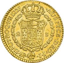 2 escudo 1780 NR JJ 
