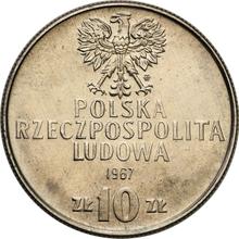 10 złotych 1967 MW   "Generał Karol Świerczewski" (PRÓBA)