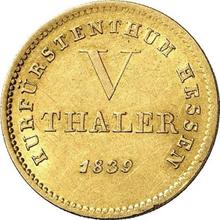 5 Thaler 1839   