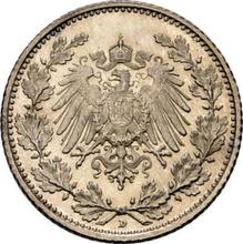 1/2 марки 1909 D  