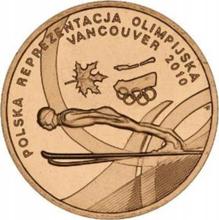 2 złote 2010 MW  ET "Polska Reprezentacja Olimpijska - Vancouver 2010"
