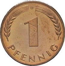 1 Pfennig 1950 D  