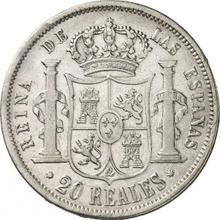 20 Reales 1858   