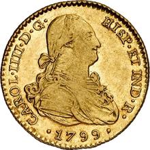 2 escudo 1799 S CN 