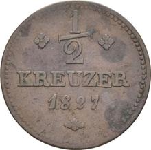 1/2 Kreuzer 1827   