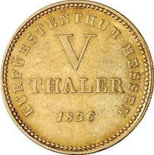 5 Thaler 1836   
