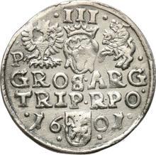 3 Groszy (Trojak) 1601  P  "Poznań Mint"
