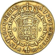 4 escudo 1783 M JD 