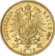 10 марок 1872 H   "Гессен"