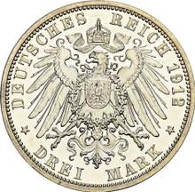3 марки 1912 A   "Любек"