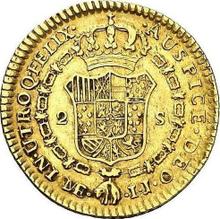 2 escudo 1792  IJ 