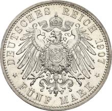 5 марок 1907    "Баден"
