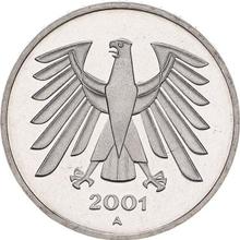 5 марок 2001 A  