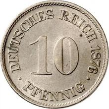 10 Pfennig 1876 G  