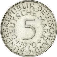 5 марок 1970 J  