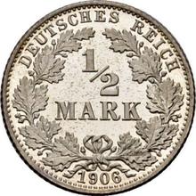 1/2 марки 1906 G  