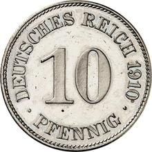10 Pfennige 1910 E  