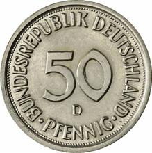 50 Pfennig 1981 D  