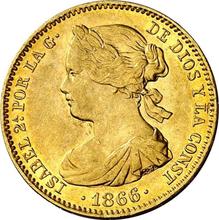 10 escudo 1866   