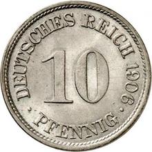 10 fenigów 1906 F  