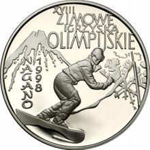 10 złotych 1998 MW  RK "XVIII Zimowe Igrzyska Olimpijskie w Nagano 1998"