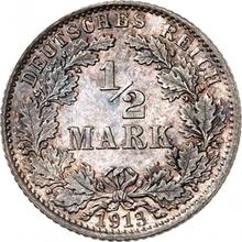 1/2 Mark 1913 D  
