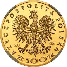 100 Zlotych 2005 MW  ET "Augustus II the Strong"