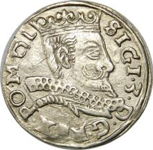 Trojak (3 groszy) 1598  HR K  "Casa de moneda de Wschowa"