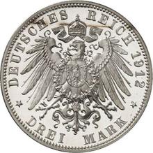 3 marki 1912 E   "Saksonia"