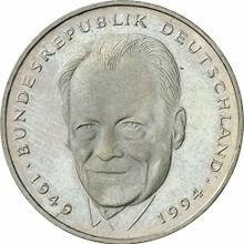 2 marki 1994 J   "Willy Brandt"