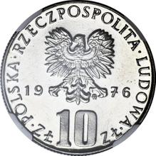 10 złotych 1976 MW   "100 Rocznica śmierci Bolesława Prusa"