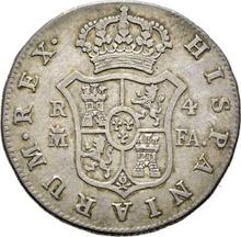4 reales 1806 M FA 