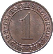 1 Reichspfennig 1927 A  
