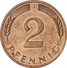 2 Pfennig 1984 J  
