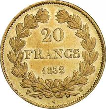 20 Francs 1832 W  