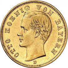 20 marcos 1895 D   "Bavaria"