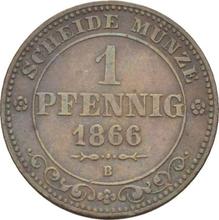 1 fenig 1866  B 