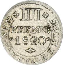 4 fenigi 1820  FR 