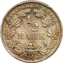 1/2 марки 1916 F  