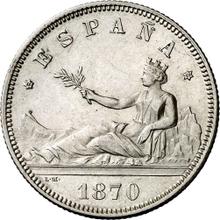 2 pesetas 1870  SNM 