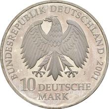 10 марок 2001 J   "Монастырь Святой Екатерины"