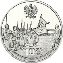 10 Zlotych 2017 MW   "100th Anniversary of the Polish National Committee"