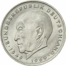 2 marcos 1974 F   "Konrad Adenauer"