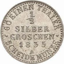 1/2 silbergroschen 1835 A  