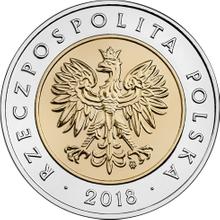 5 злотых 2018    "100 лет независимости Польши"