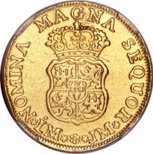 2 escudos 1761  JM 