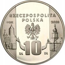 10 Zlotych 2000 MW  EO "130th Anniversary - Rapperswil Polish Museum"