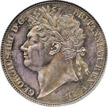1/2 Krone 1820    (Probe)