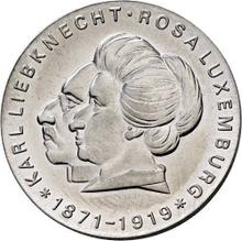 20 marcos 1971    "Liebknecht y Luxemburg"